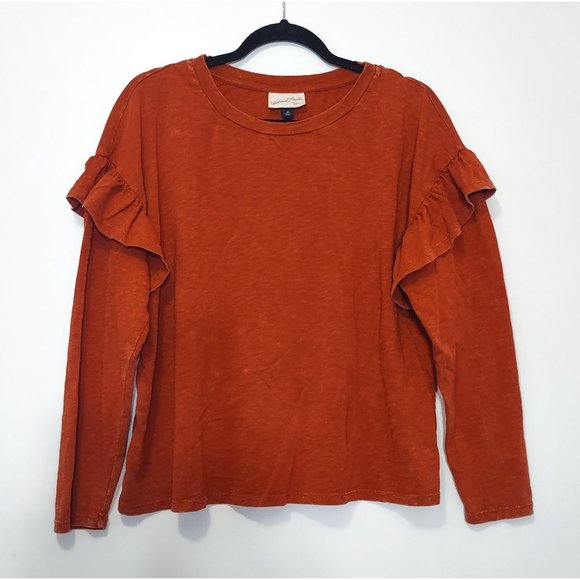 Universal Thread Ruffle Sleeve Top - Picture 4 of 6